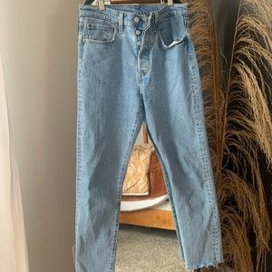 Levi’s 501 slim straight jeans